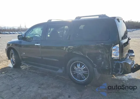2007 Nissan Armada Se Ffv z USA, uszkodzony, nr VIN 5N1BA08AX7N714035